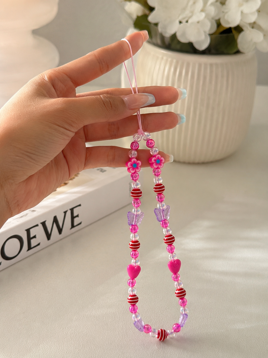 Pink Candy Dream Phone Strap