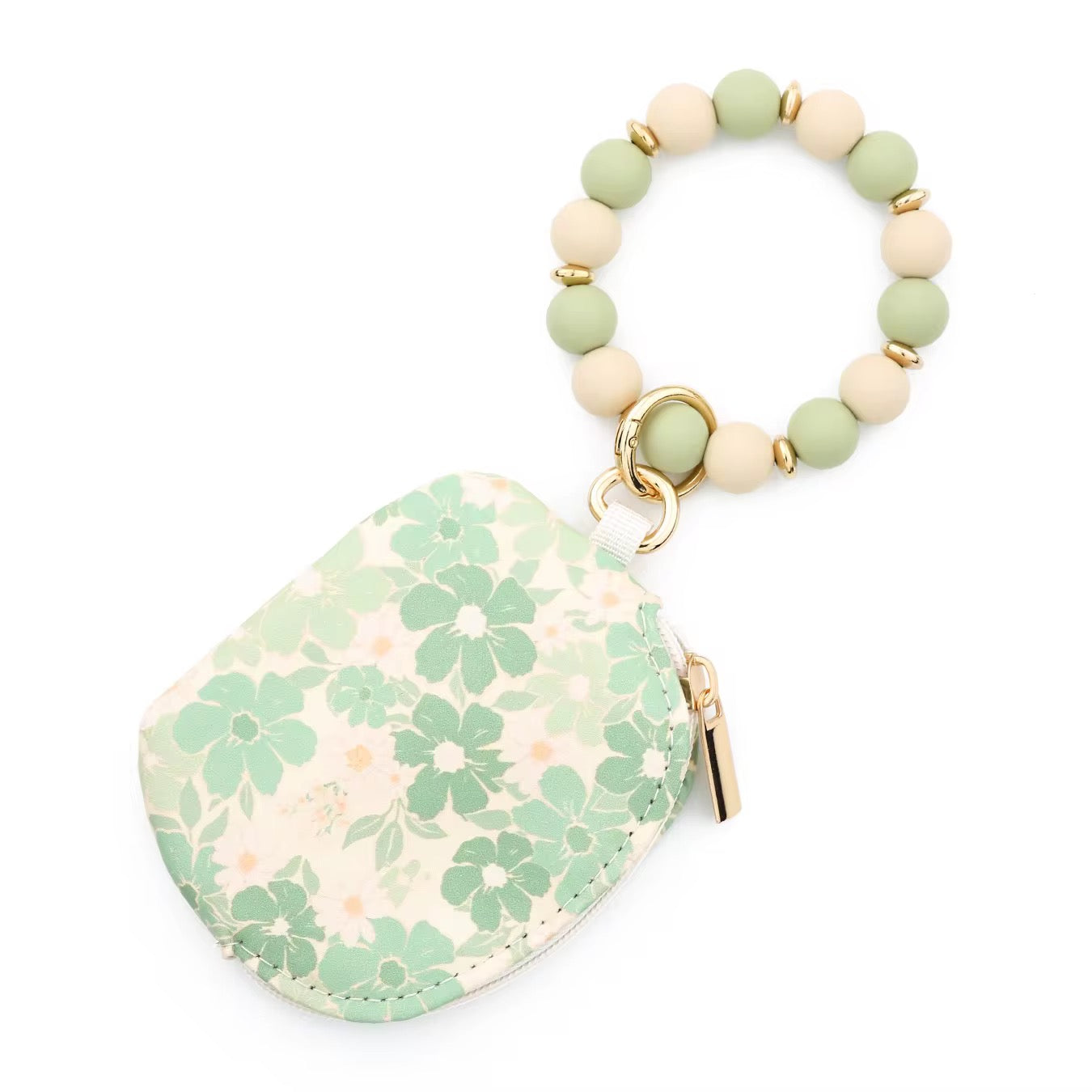 Floral Dreams Coin Wristlet Pouch