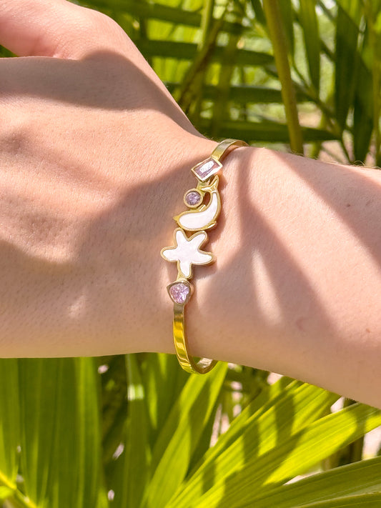 Dolphine & Starfish  Bangle