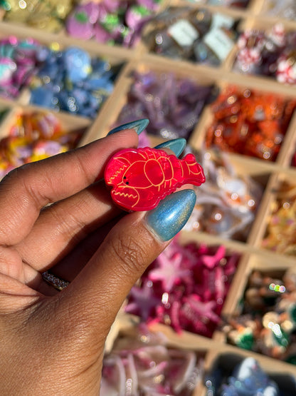 Mini Sea Life 🧜‍♀️✨ Hair Clips