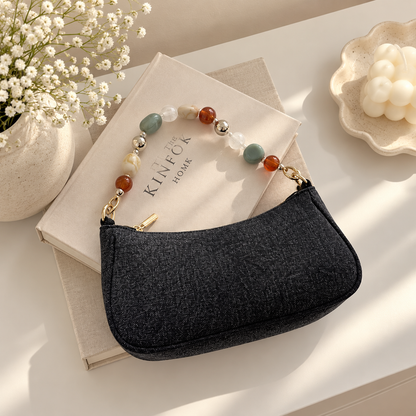 Y2K Beaded Shoulder Bag