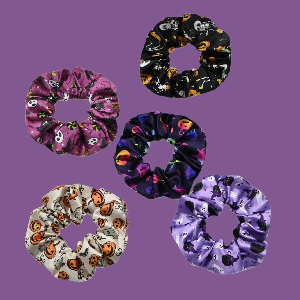 Halloween Hair Scrunchie