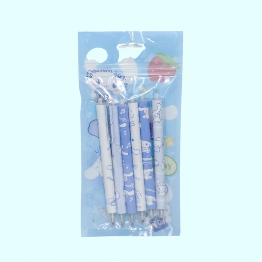 Cinnamoroll Pens - 6 pcs