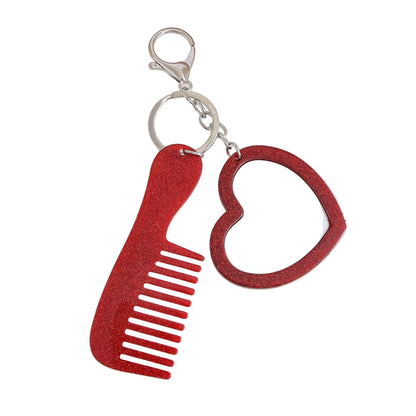 Mini Mirror & Brush Bag Charm