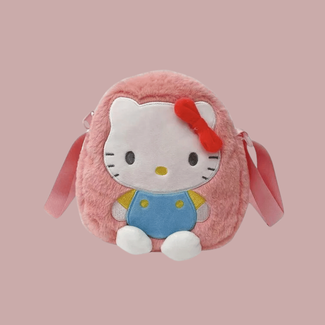 Hello Kitty Plushie Crossbody Bag
