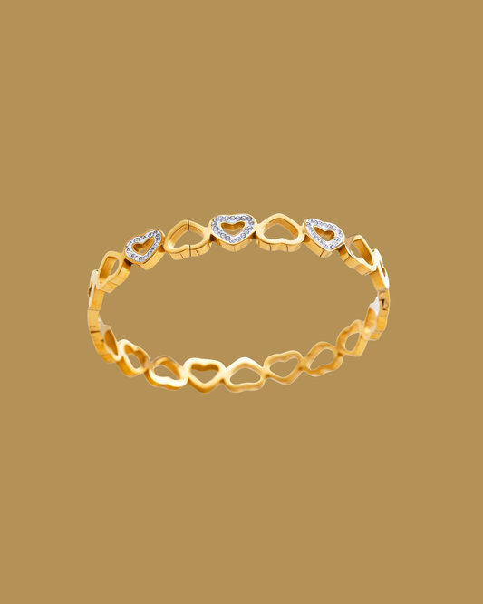 Linked In Love Bangle