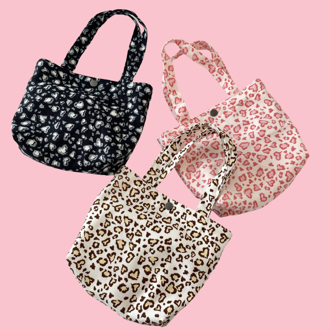 Leopard Small Tote Bag