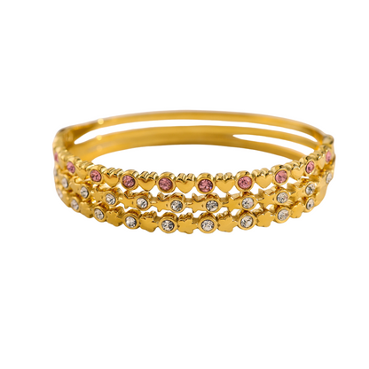 Mini Hearts Bangle