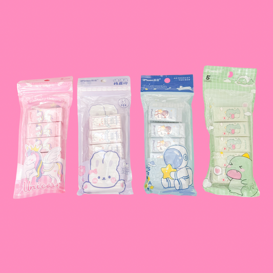 Kawaii Eraser Sets