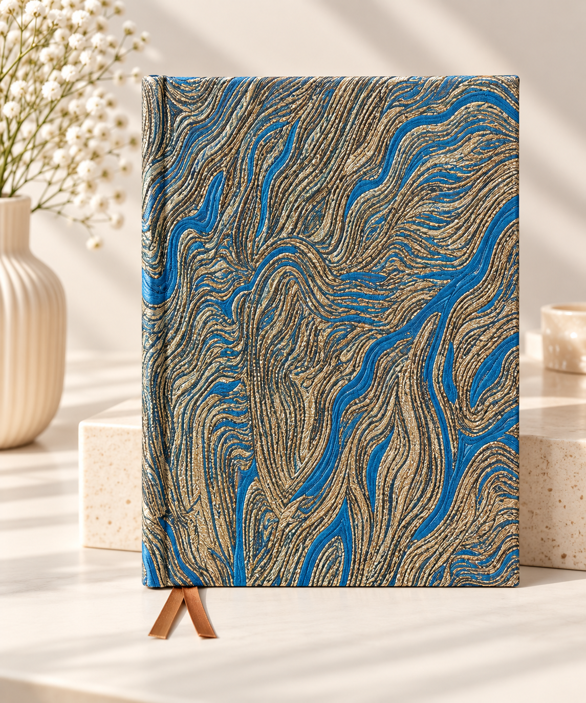 A5 Vintage Textured Hardcover Journals