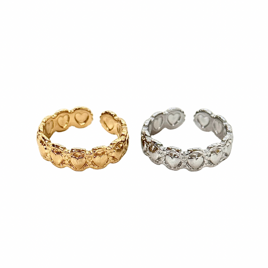 Linked With Love Ring (Adjustable)