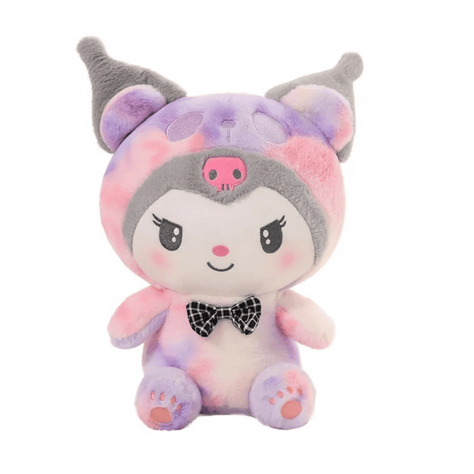 Tie Dye Kuromi Plush Toy