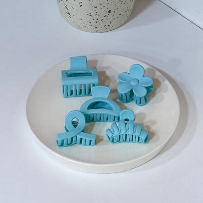 5 Pcs Mini Hair Clips Set