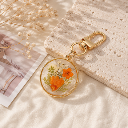 Botanical Bloom Bag Charm