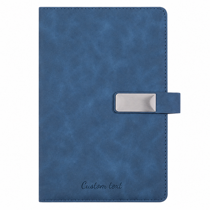 The Signature Personalized Journal | Custom Engraved Leather Notebook