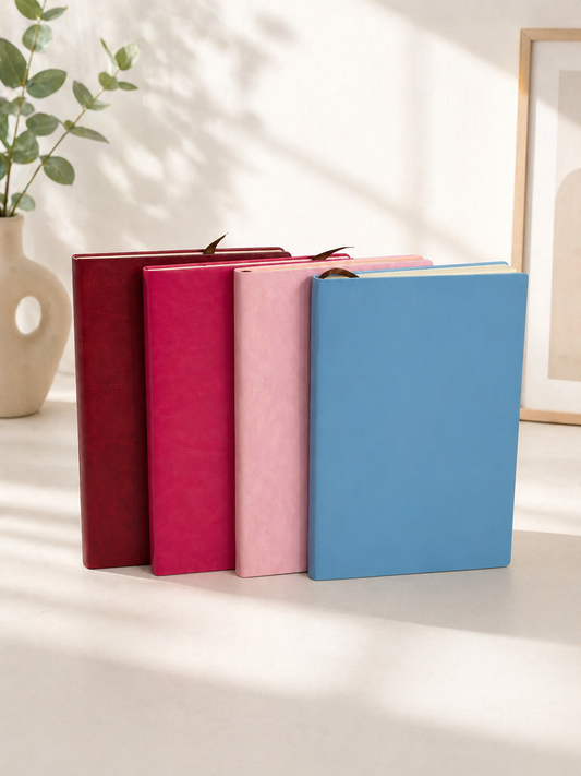 A5 Size PU Leather Journals  ( 4 colors )