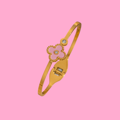 Starlit Clover Bangle ( 5 Colors )