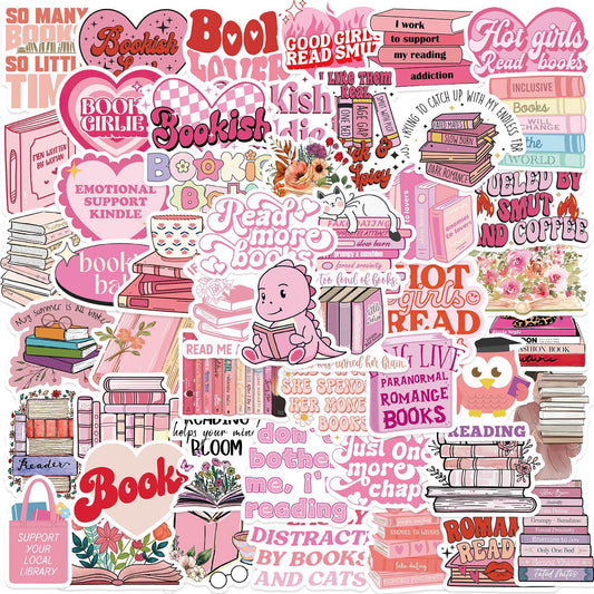 Book Lover Sticker Pack