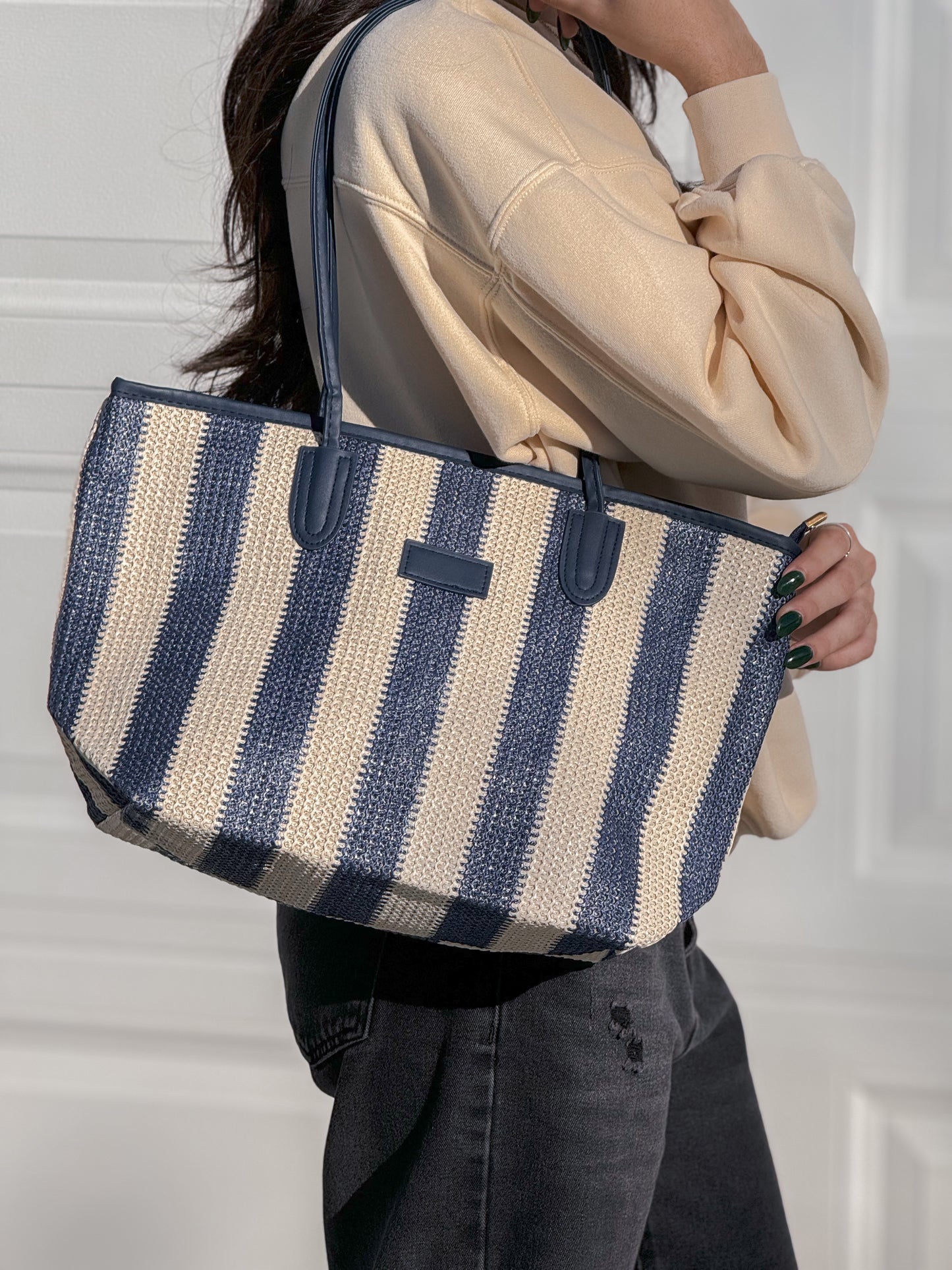 The Classic Stripe Bag