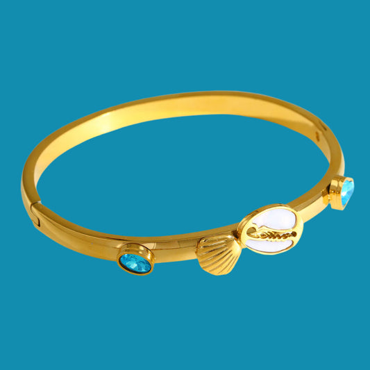 Seashell Bangle