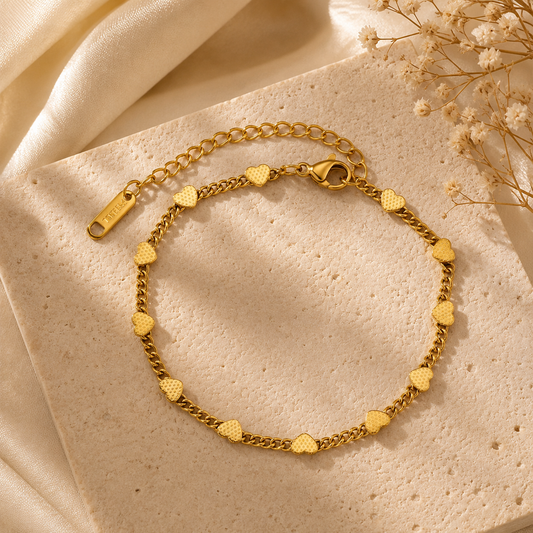 Love Chain Bracelet | Tarnish Resistant