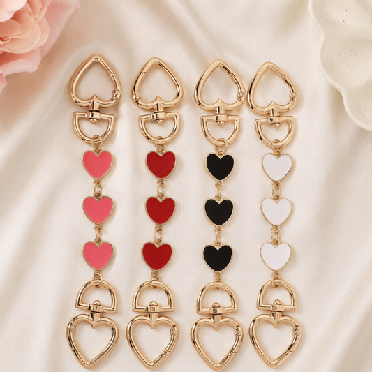 Heart Charm Purse Extender