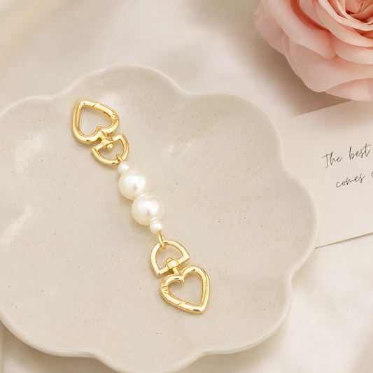 Classic Pearl Bag Charm Extender