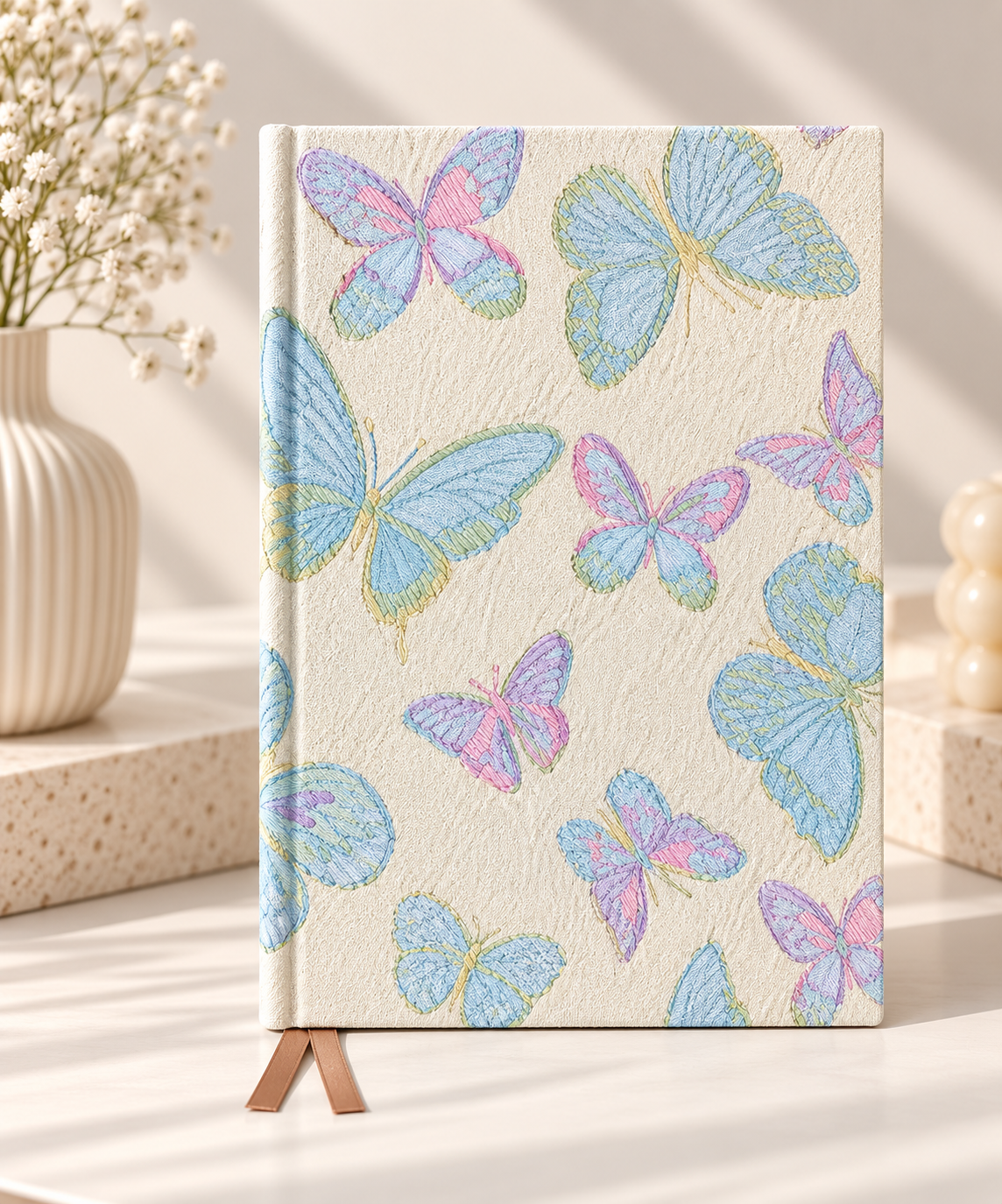 A5 Vintage Textured Hardcover Journals
