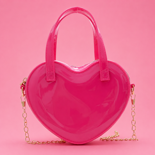 Candy Heart Chain Crossbody Bag ( Available in 5 colors )