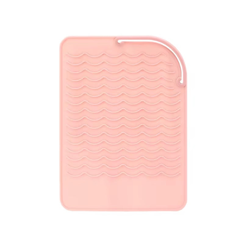 Silicone Heat Resistant Styling Mat for Flat Iron & Curling Iron
