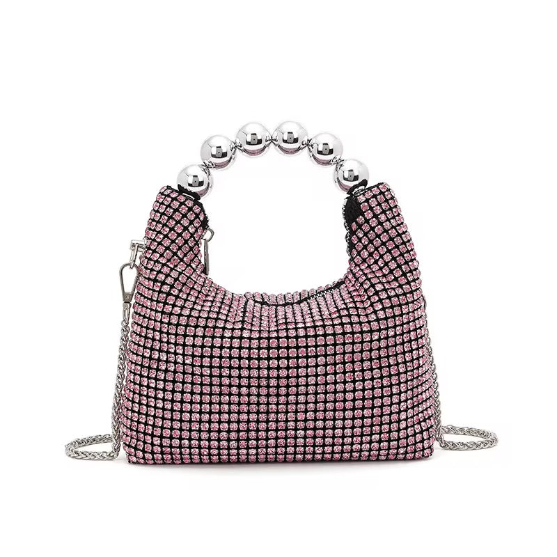 Evening Crystal Chain Bag