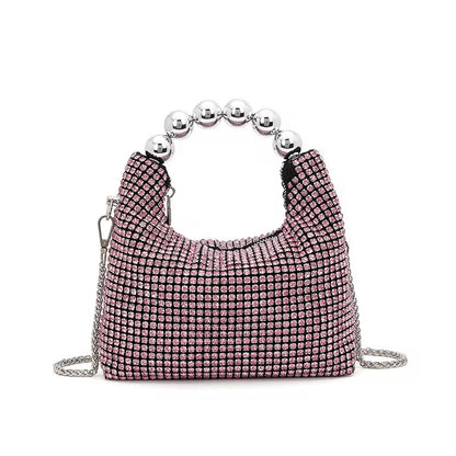 Evening Crystal Chain Bag