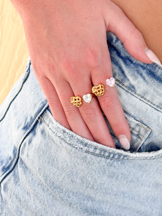 Melting Heart Rings | B-30