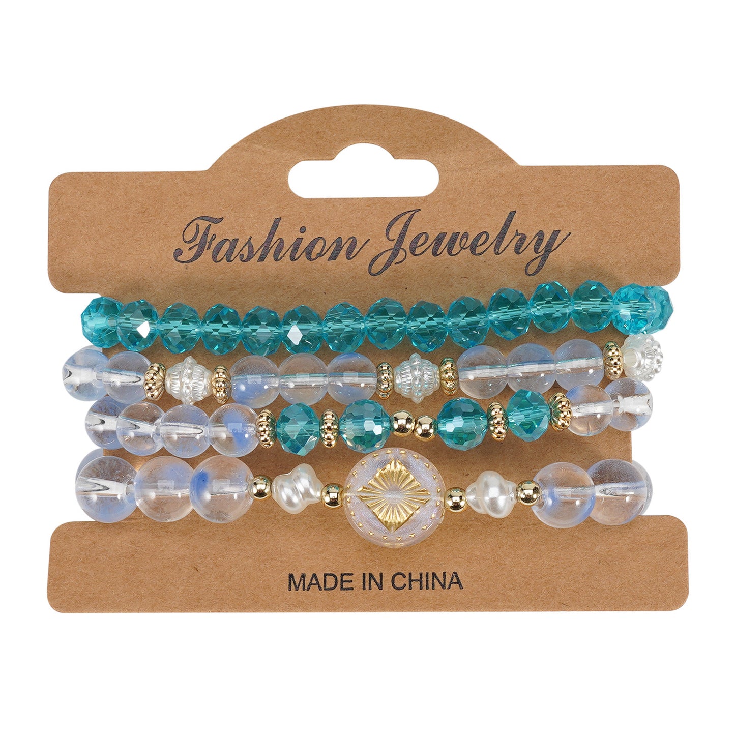 Bohemian Crystal Layered Bracelets ( 4 colors available )