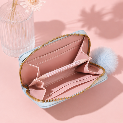 Butterfly Zip Card Wallet