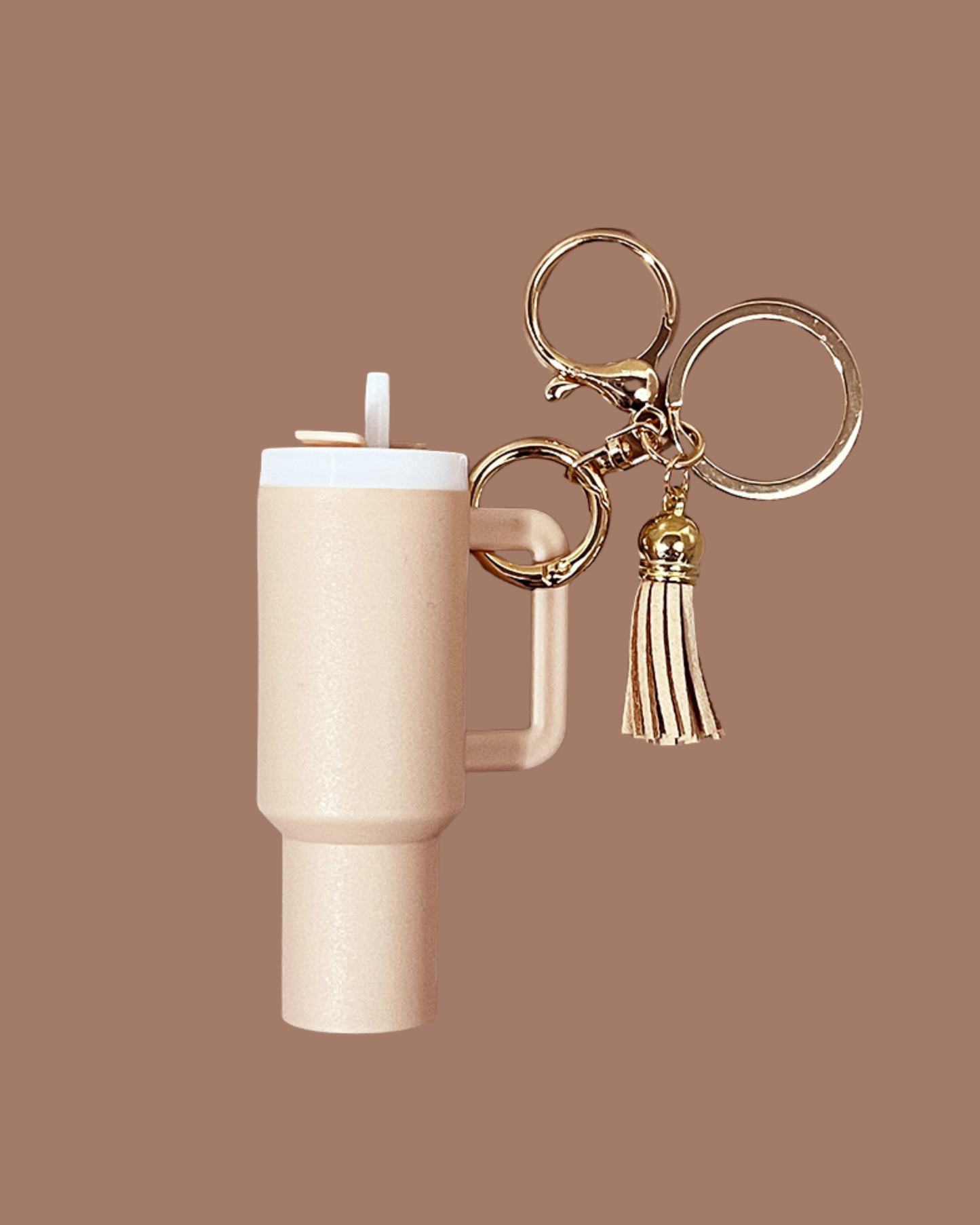 Mini Cup Bag Charms ( 6 Colors )