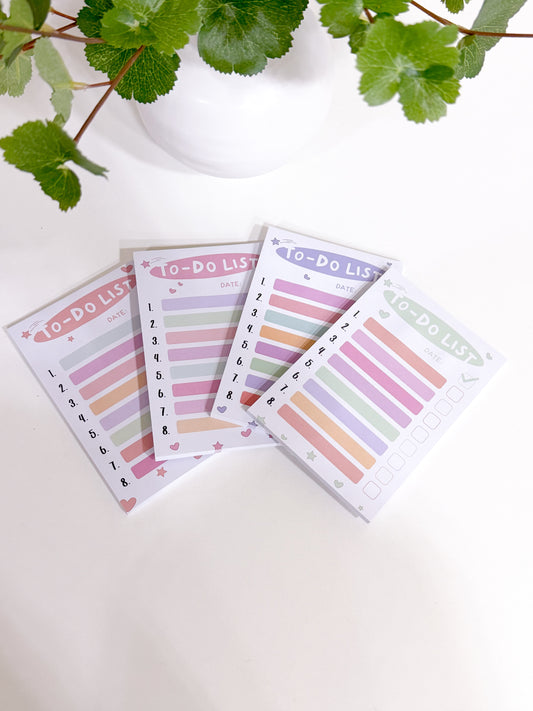 Tasks Notepad ( 4 Colors available )