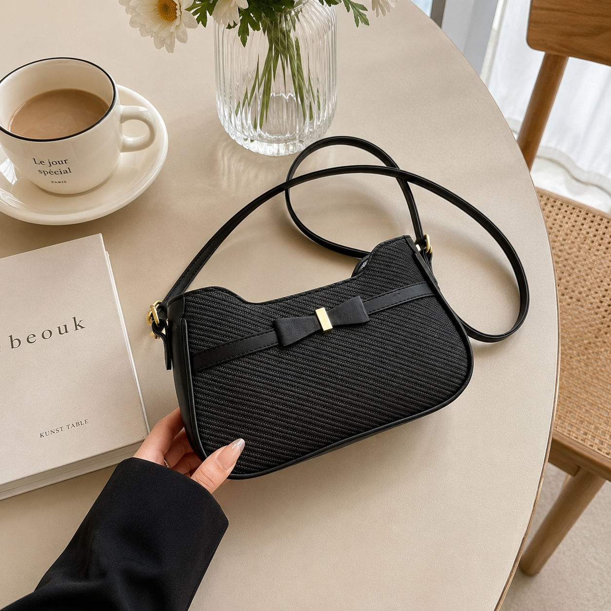 The Kensington Bow Shoulder Bag