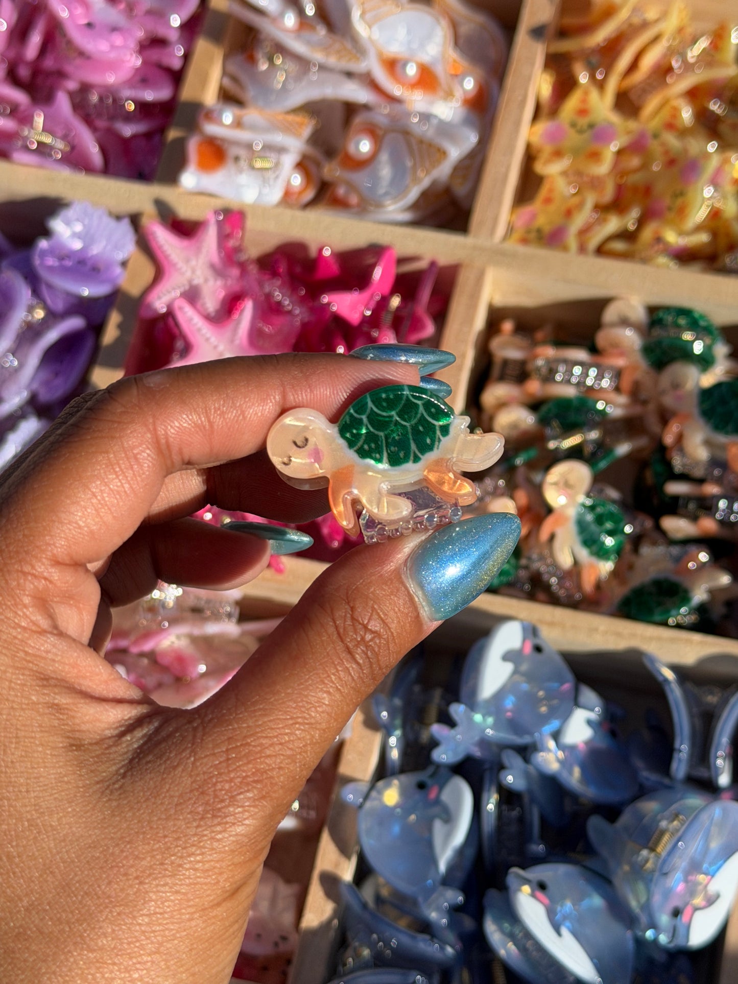 Mini Sea Life 🧜‍♀️✨ Hair Clips
