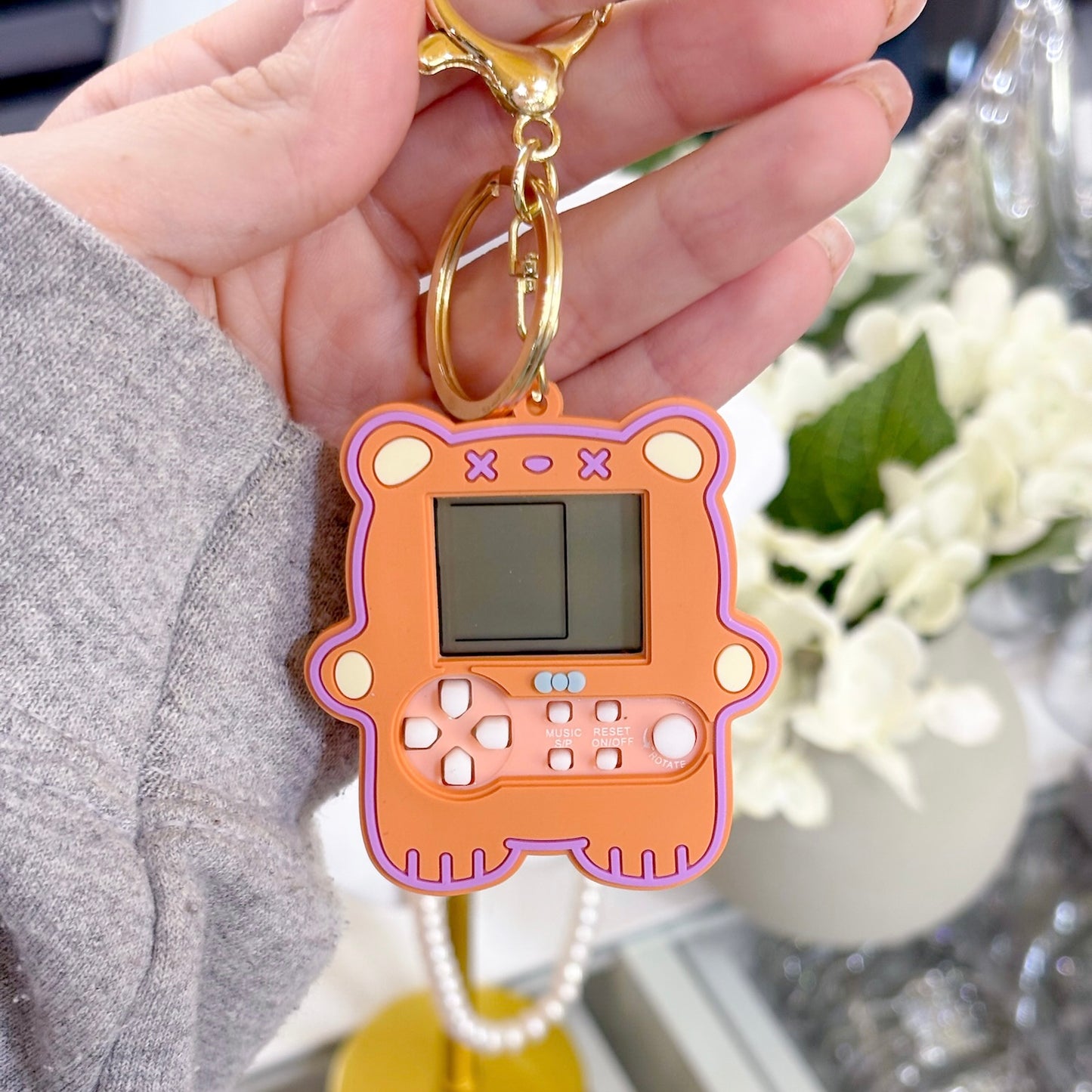 Mini Bear Game Keychain