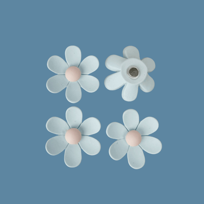 Daisy Fridge Magnets ( 4 pcs )