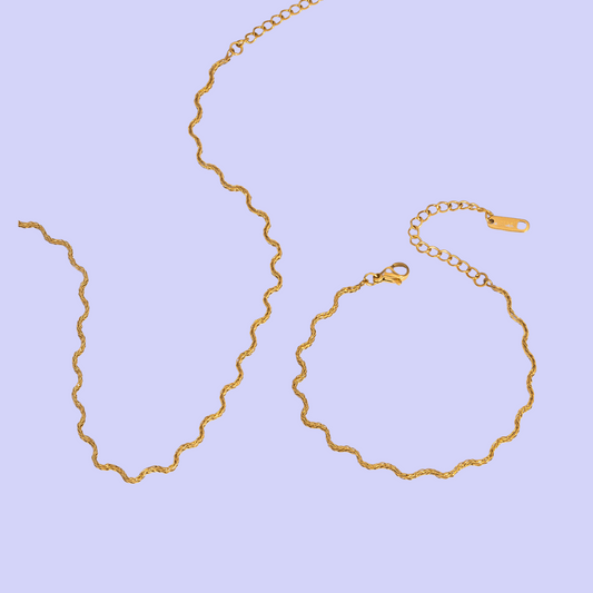 Louise Necklace & Bracelet