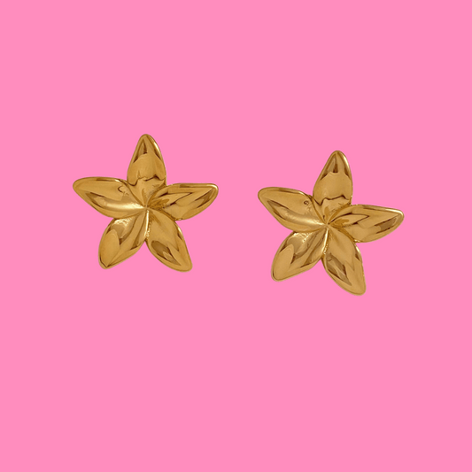 Hisbiscus Kiss Earrings | B-168