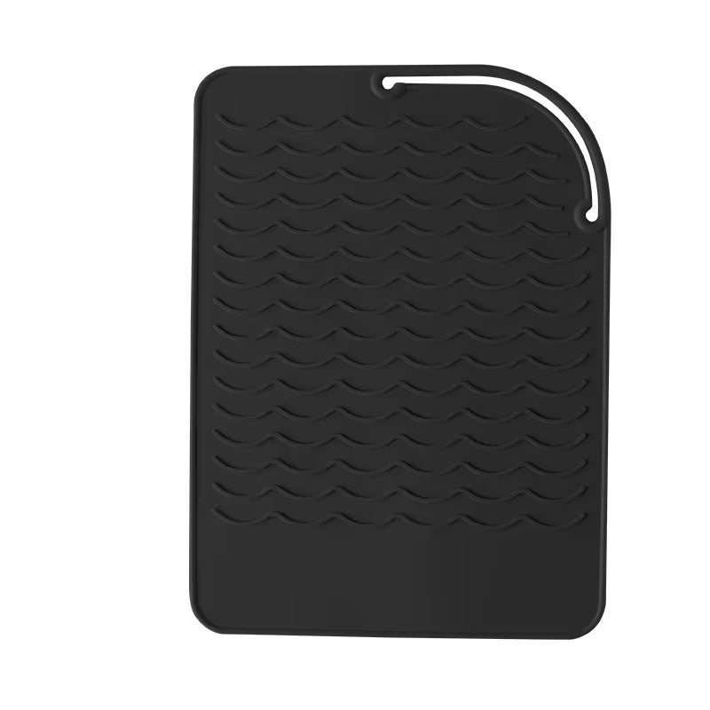 Silicone Heat Resistant Styling Mat for Flat Iron & Curling Iron