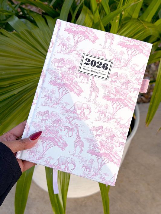 Safari Weekly & Monthly Planners ( 5 styles available )