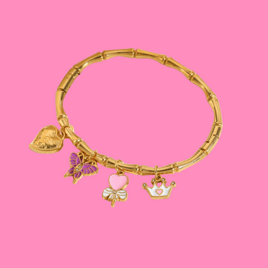 Princess Charms Bangle