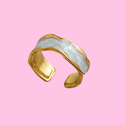 Moon Tide Adjustable Open Ring | B-269