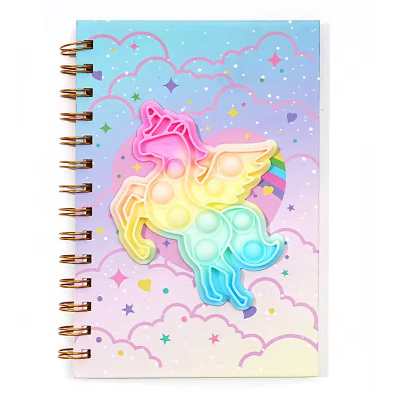 Unicorn Fidget Notebook