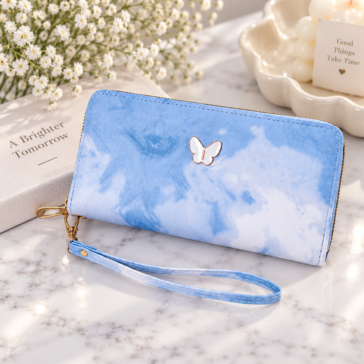 Butterfly Long Wallet