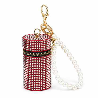 Glitzy Clip-On Bag Charm